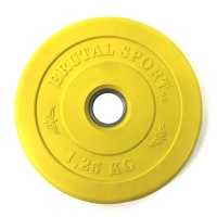 Диск BrutalSport 1.25 кг 26 мм (Желтый)